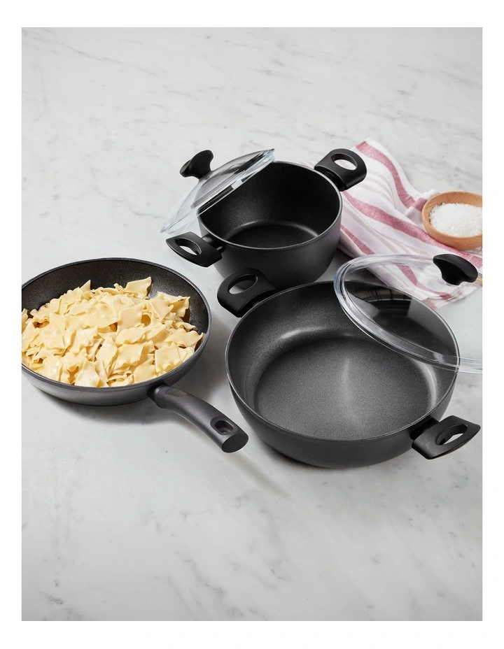 Essteele Per Benessere Ceramic Nonstick Induction 3 Piece Cookware Set image 2