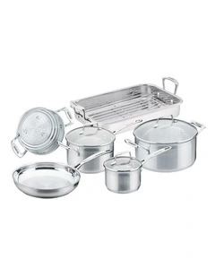 Impact 6pc Cookset in Stainless Steel