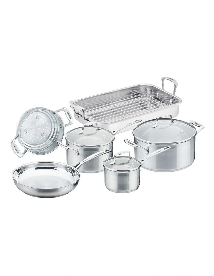 Impact 6pc Cookset in Stainless Steel image 1