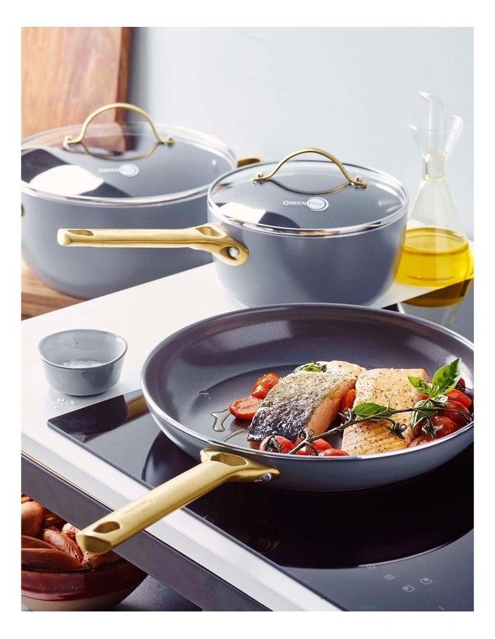 Padova 6 Piece Cookware Set in Charcoal Grey image 7