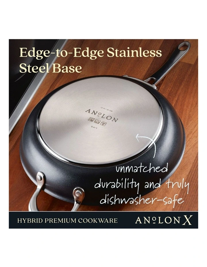 Nonstick Induction Skillet 21/25cm Twin Pack in Black image 5