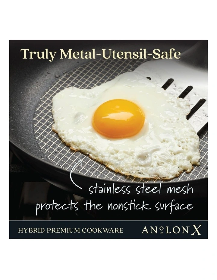 Nonstick Induction Skillet 21/25cm Twin Pack in Black image 6