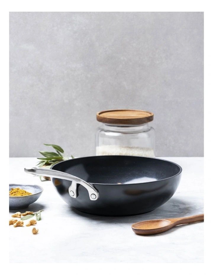 GP5 Open Wok 28cm / 3.65L PFAS-free ceramic non-stick image 3