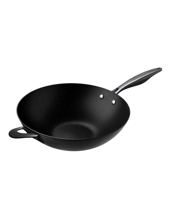 Wok 32cm in Black image 1