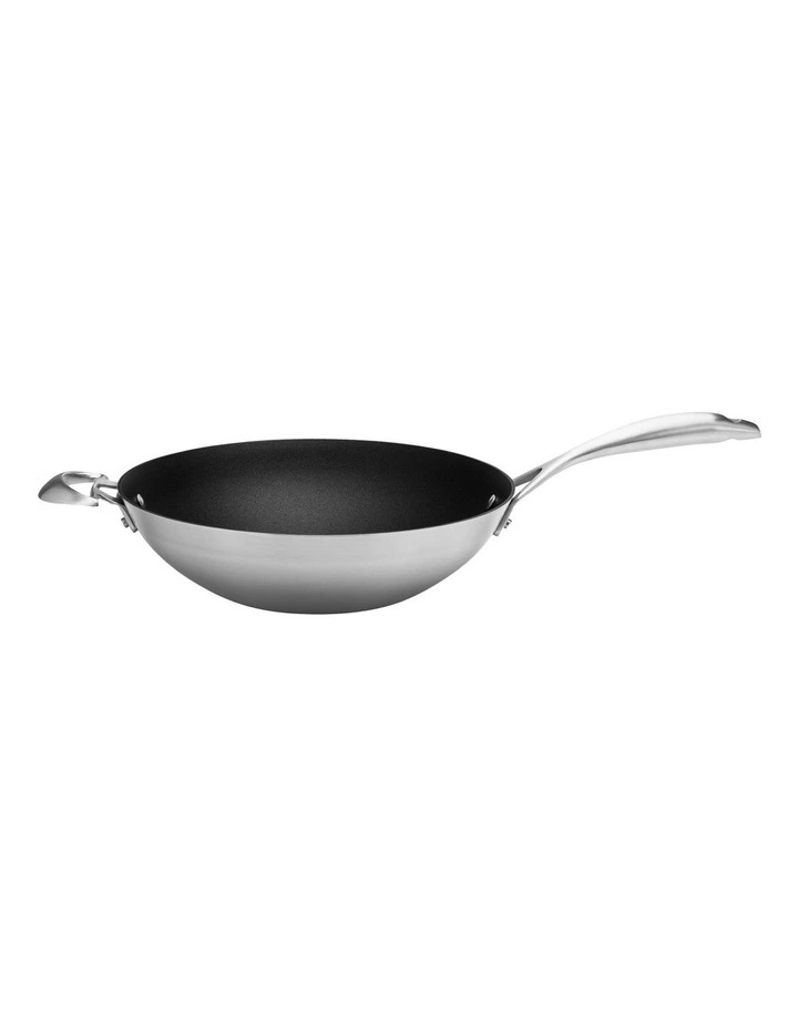 Wok 32cm in Silver image 1