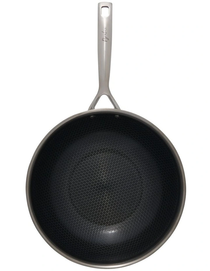 Wok 32cm in Silver image 2