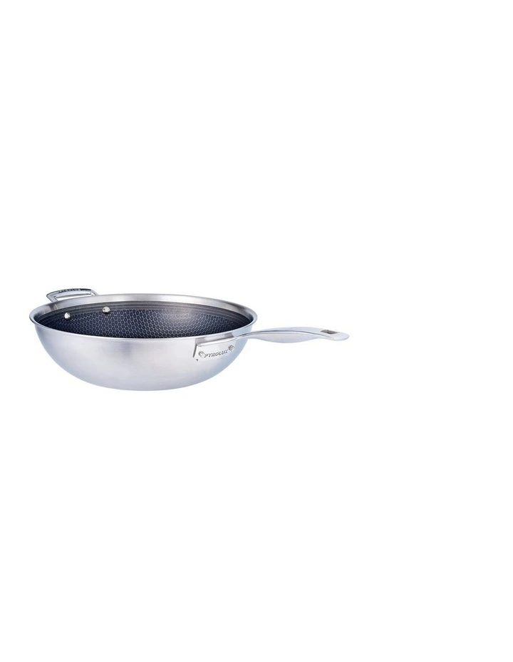 Wok 32cm in Silver image 4