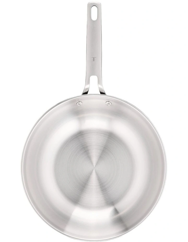 Extreme Induction Uncoated Wok 28cm in Silver image 3