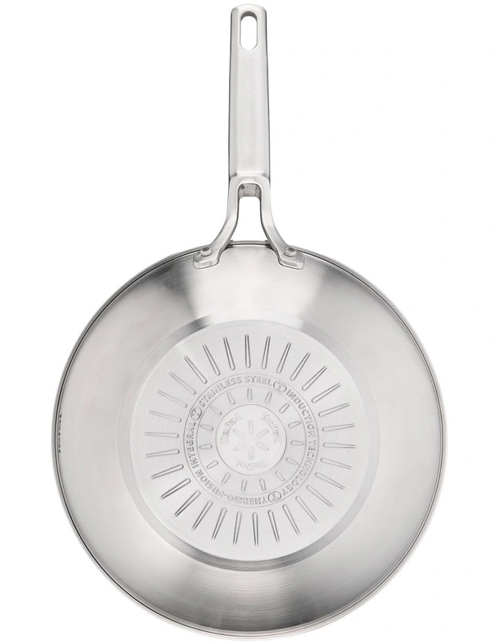 Extreme Induction Uncoated Wok 28cm in Silver image 4