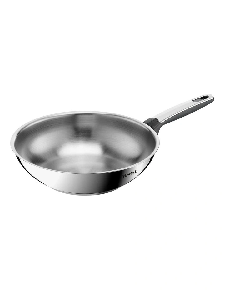 Emotion Induction Uncoated Wok 28cm in Silver image 1