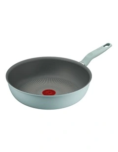 Halo Induction Non-Stick Wok 26cm in Eucalyptus