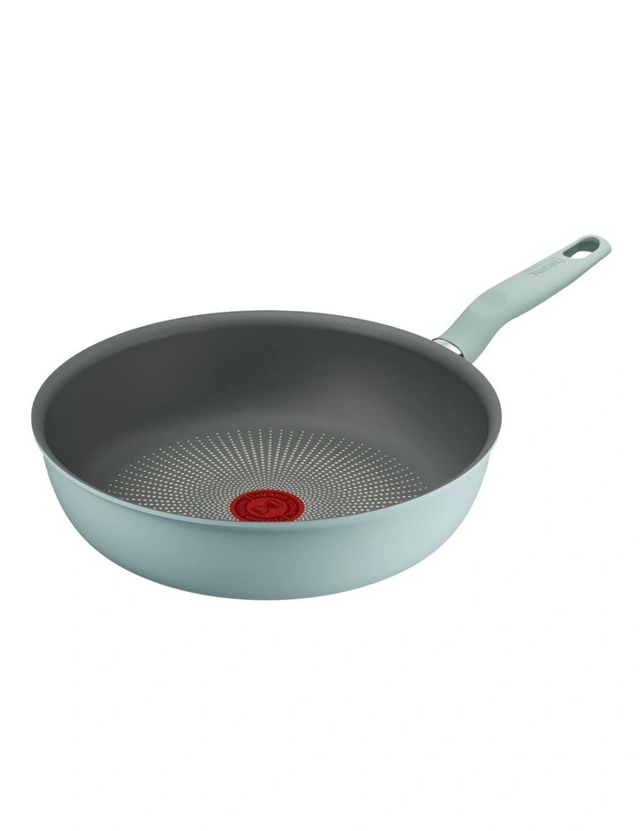Halo Induction Non-Stick Wok 26cm in Eucalyptus image 1