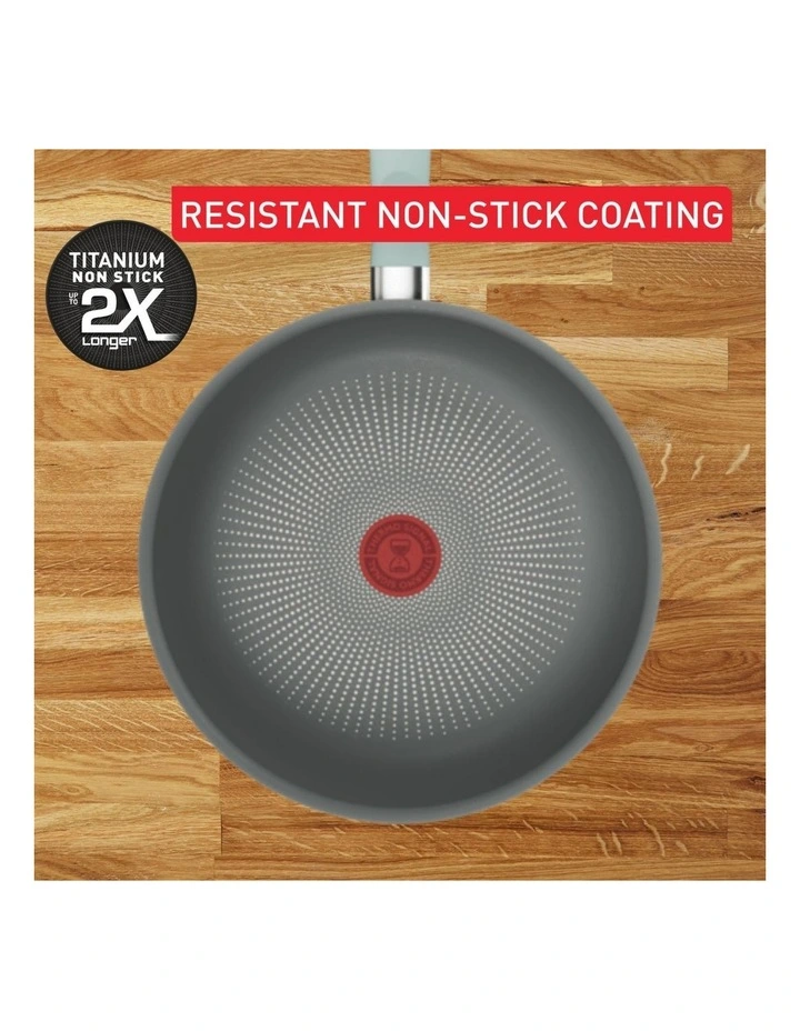 Halo Induction Non-Stick Wok 26cm in Eucalyptus image 2