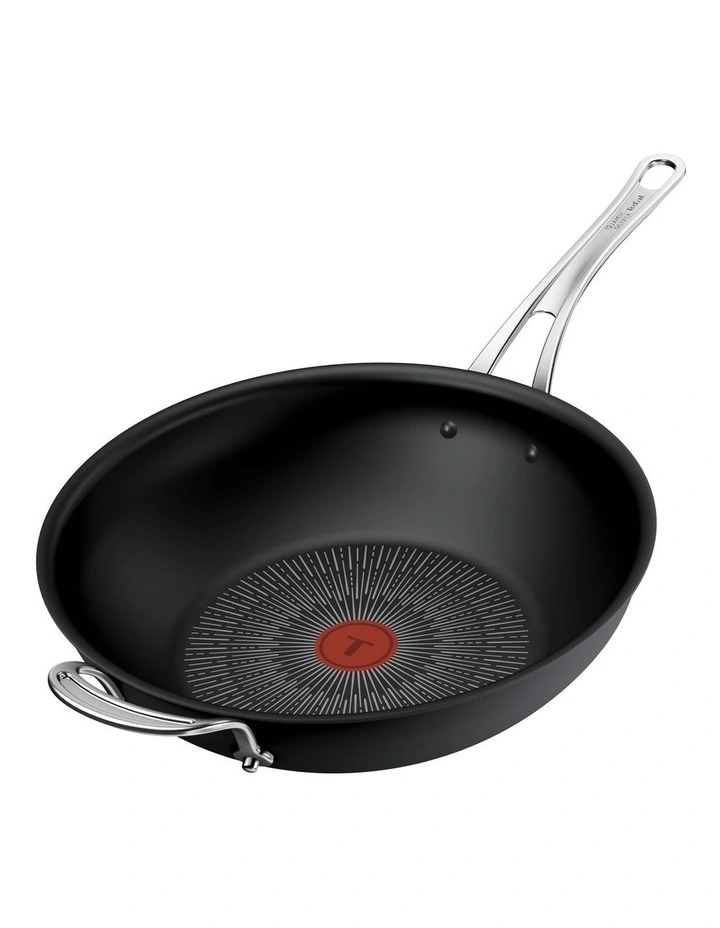 Cooks Classic Induction Hard Anodised Wok 30cm image 2