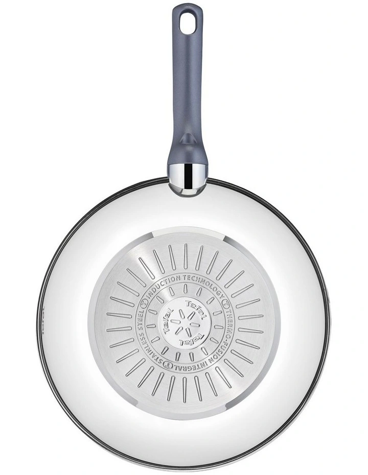 Daily Cook Induction Stainless Steel Wok 28cm Lid image 4
