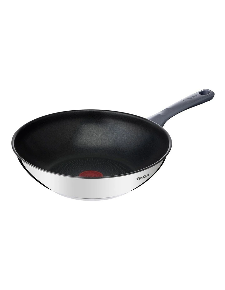 Daily Cook Induction Stainless Steel Wok 28cm Lid image 6