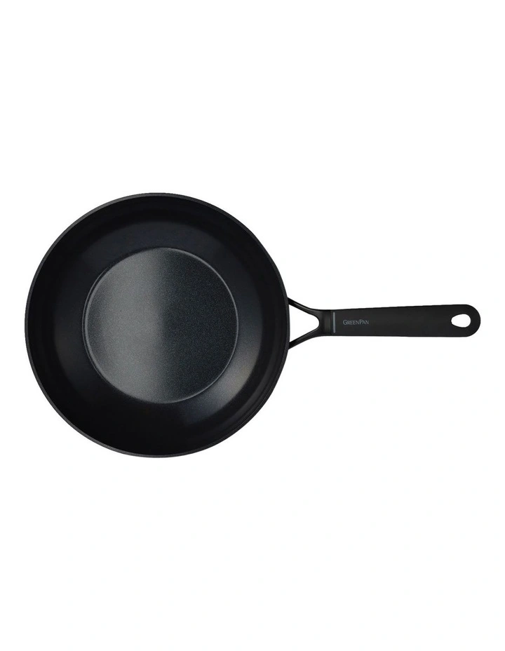 SmartShape 28cm/3.69L Open Wok PFAS-free ceramic non-stick in Black image 5