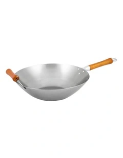 Carbon Steel Wok 36cm Stainless Steel