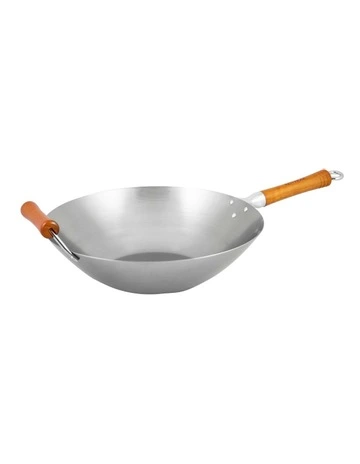 Carbon Steel Wok 36cm Stainless Steel