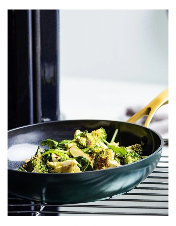 Jewel 7 Piece Cookware Set in Moroccan Green PFAS-free ceramic non-stick image 3