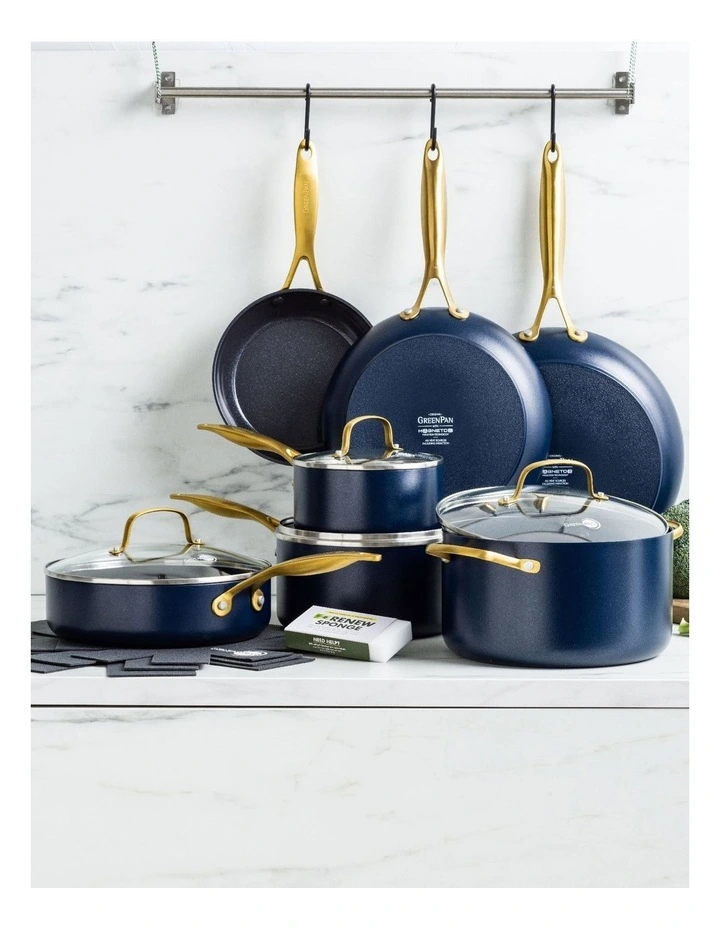 Jewel 7 Piece Cookware Set in Oxford Blue image 4