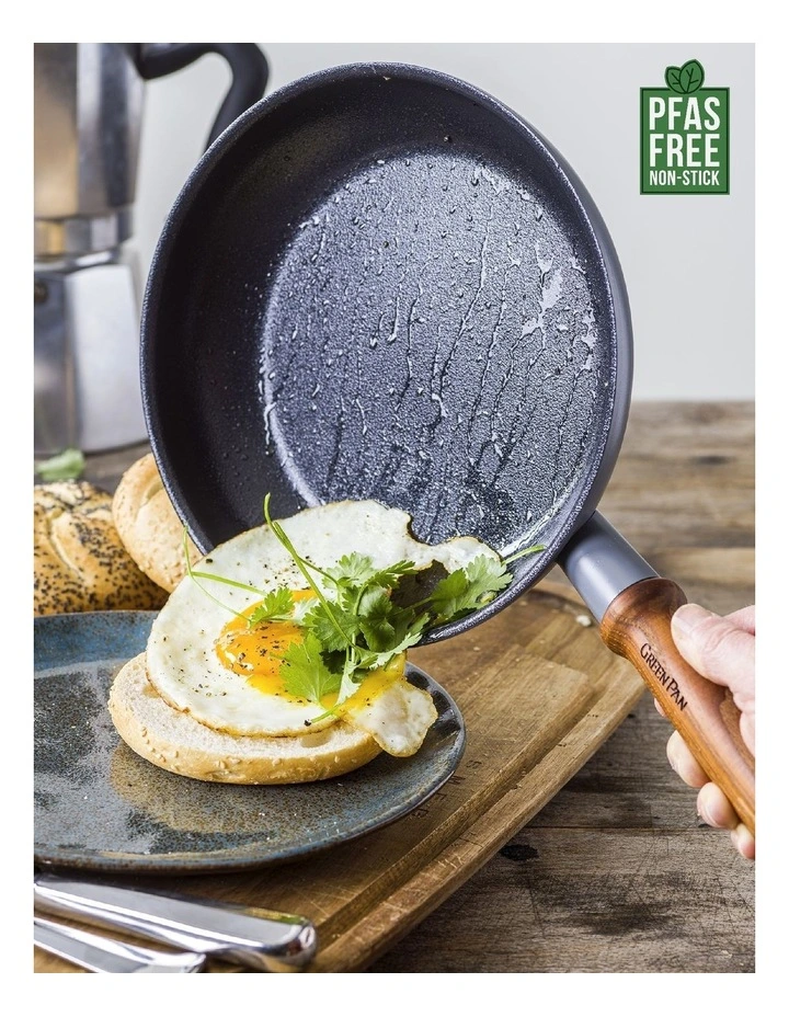 Mayflower Pro 3 Piece Cookware Set PFAS-free ceramic non-stick in Charcoal Grey image 2