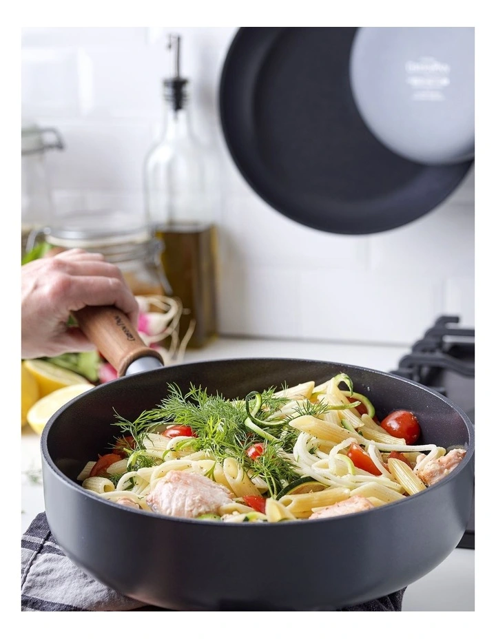 Mayflower Pro 9 Piece Cookware Set PFAS-free ceramic non-stick in Charcoal Grey image 3