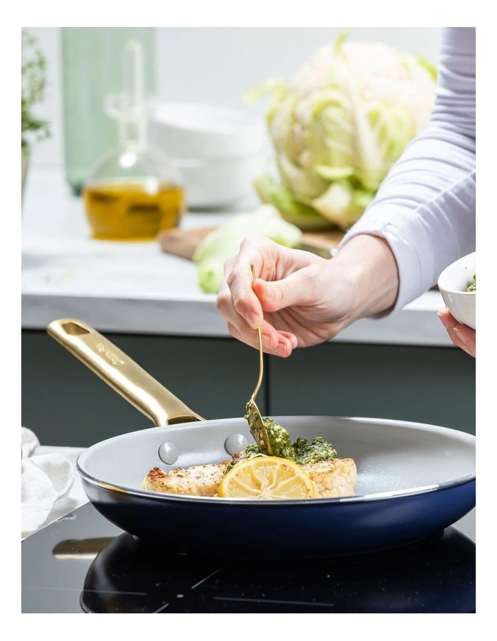 Padova Frypan 24cm in Dark Blue image 6