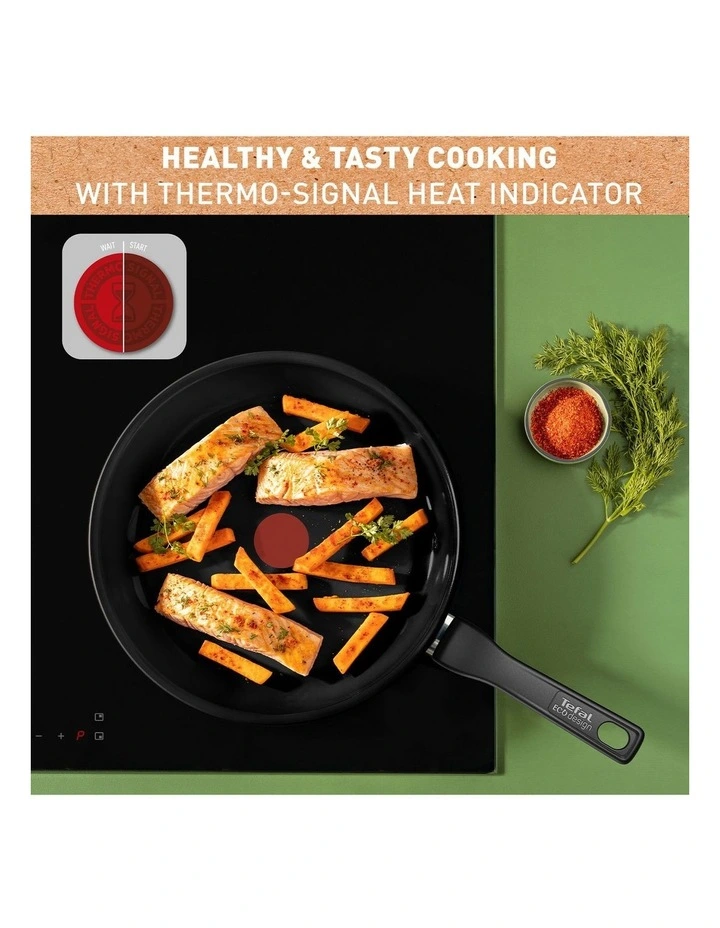 Renew Induction Ceramic Frypan 28cm in Black image 3