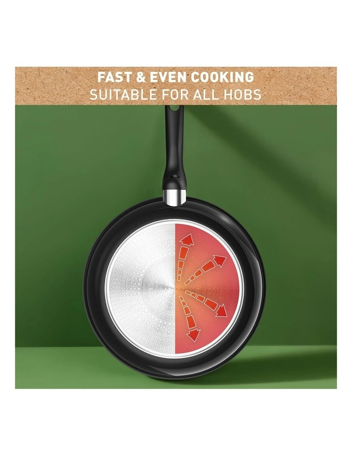 Renew Induction Ceramic Frypan 28cm in Black image 4