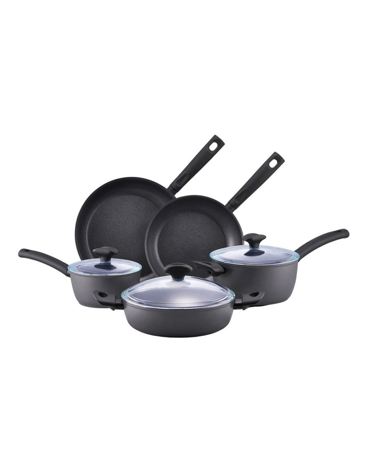 Per Benessere Ceramic Nonstick Induction 5 Piece Cookware Set Black