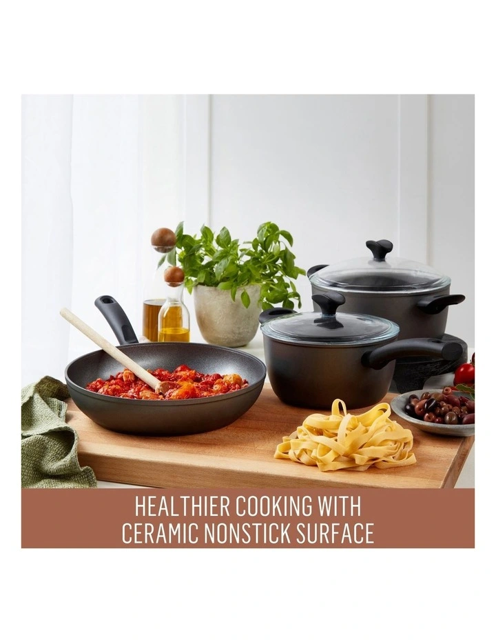 Essteele Per Benessere Ceramic Nonstick Induction 5 Piece Cookware Set