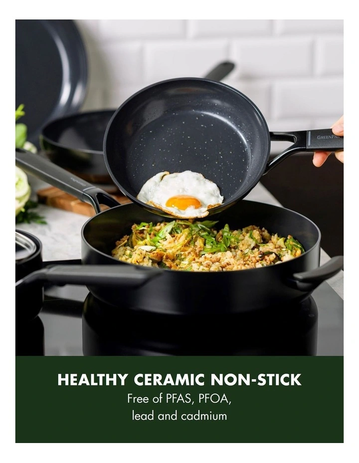 Smartshape 6pc Cookware Set PFAS-free ceramic non-stick image 3