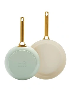 Padova Frypan Set 26/30cm 2 Piece in Mint Green