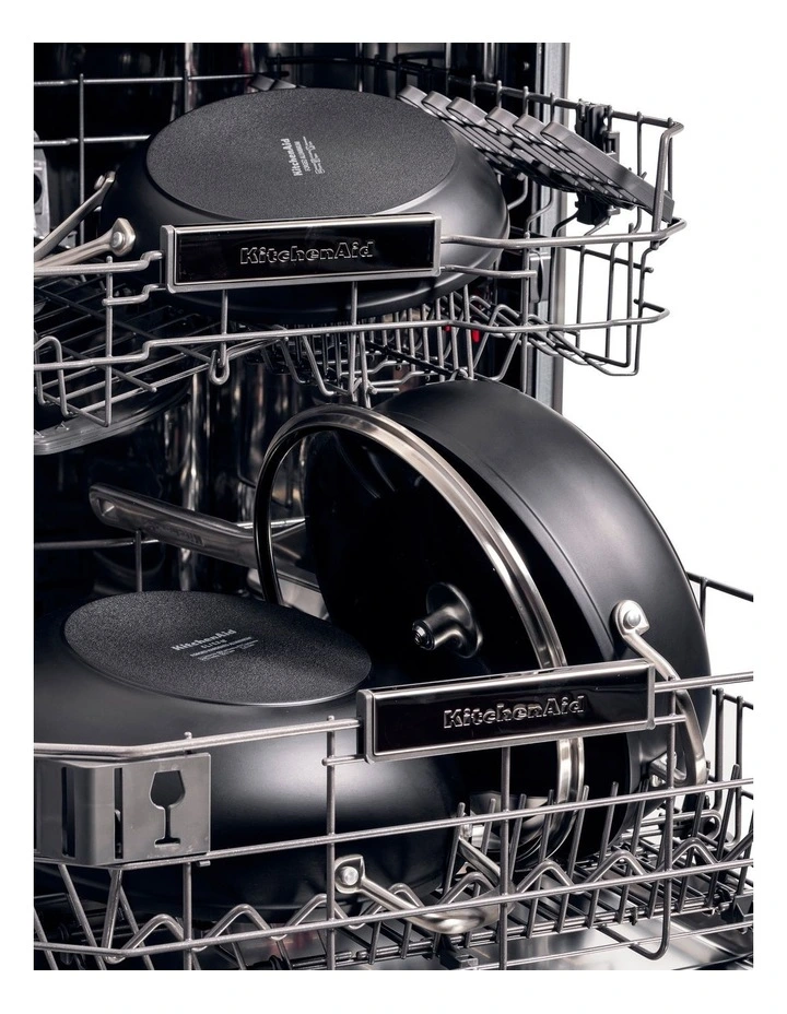 KitchenAid Hardened NonStick 28 cm Frying Pan in Black MYER