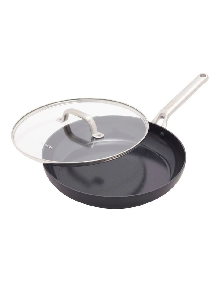 Omega Frypan With Lid 30cm in Black image 1