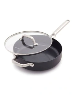 Omega Skillet With Lid 28cm PFAS-free ceramic non-stick