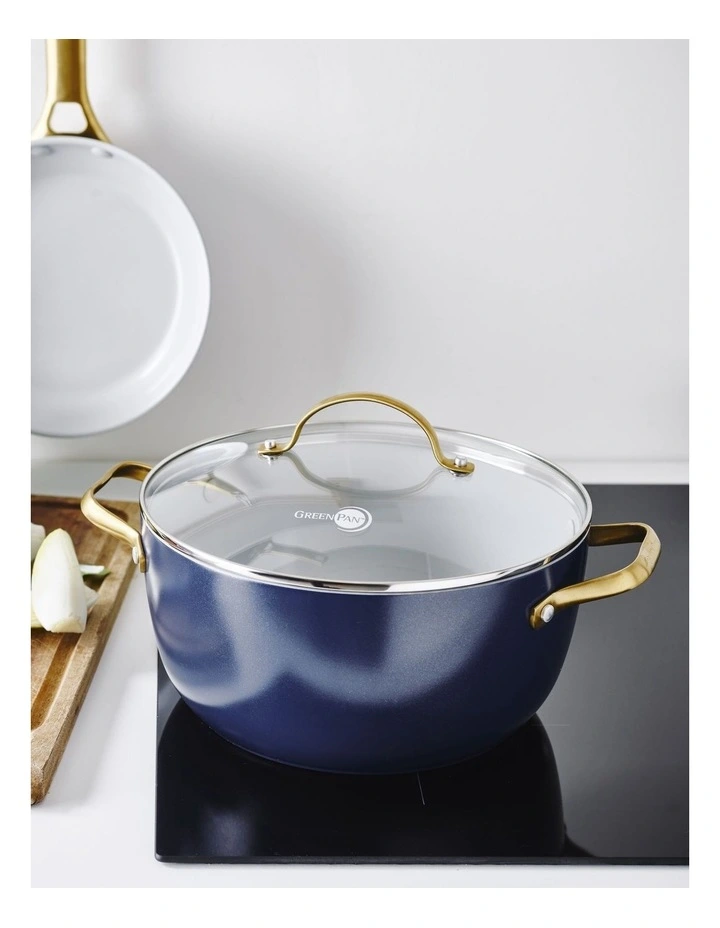 Padova Cookware 6 Piece Set in Dark Blue image 3