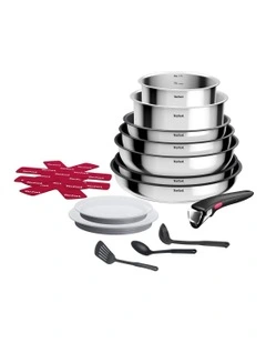 Ingenio Cook Eat Induction Non-Stick 15 Pieces Set + Accessories