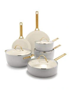 Padova Cookware Set 6 Pieces in Dove Grey