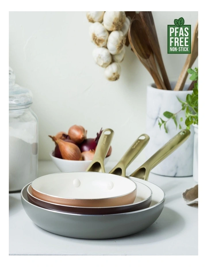 Shades 3pc Frypan Set Terra PFAS-free image 2