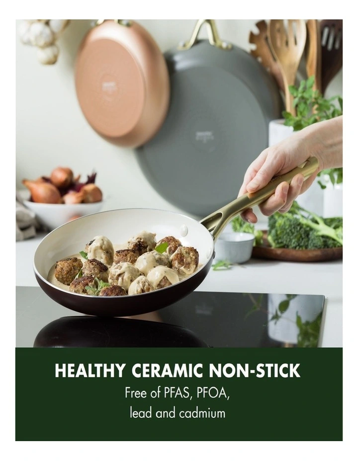 Shades 3pc Frypan Set Terra PFAS-free image 3