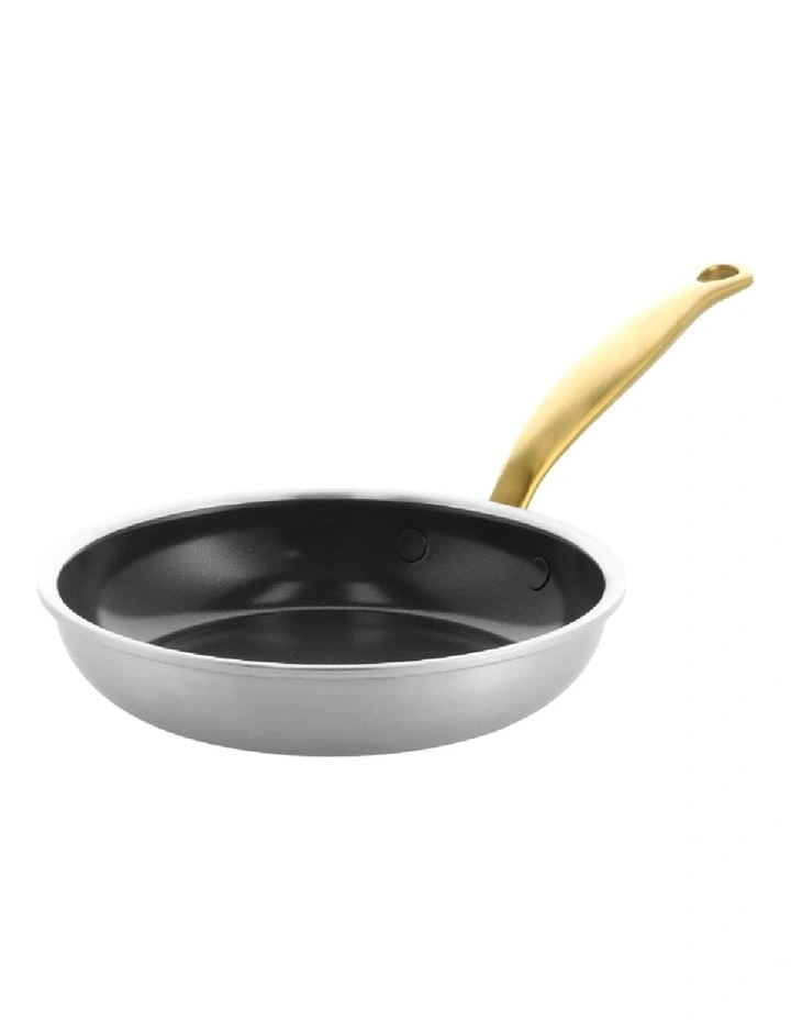 GreenPan Premiere Frypan 20cm PFAS-free ceramic non-stick Gold image 1