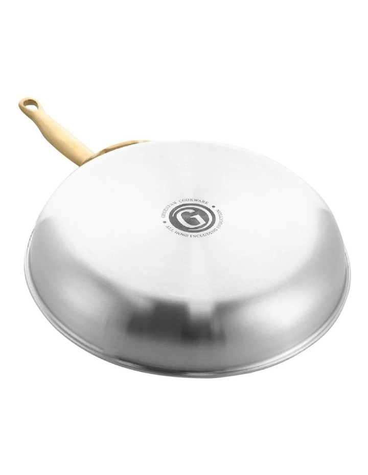 GreenPan Premiere Frypan 20cm PFAS-free ceramic non-stick Gold image 5