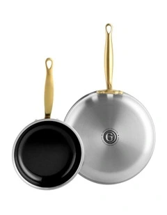 Premiere Gold 2pc Frypan set (26cm 20cm) PFAS-free