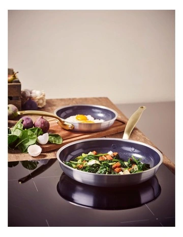 GreenPan Premiere Gold 2pc Frypan set (26cm 20cm) PFAS-free