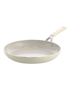 KitchenAid Aluminium Frypan 30cm Almond Cream