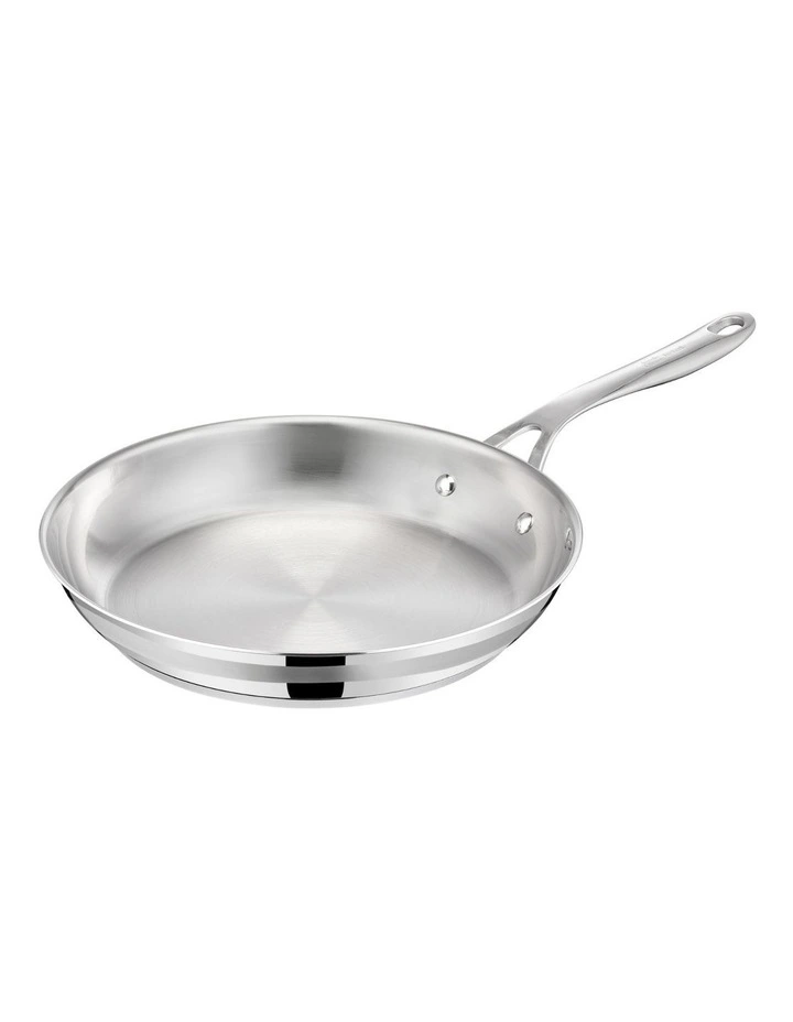 Cook Smart Induction Uncoated Frypan 24cm in Stainless Steel image 1