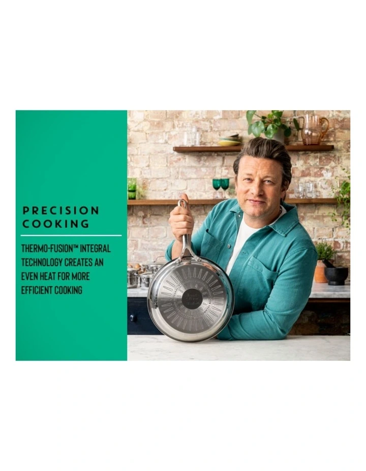 Cook Smart Induction Uncoated Frypan 24cm in Stainless Steel image 6