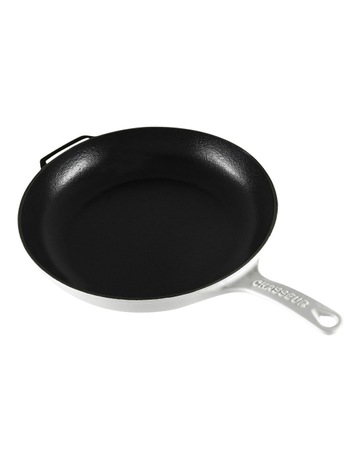 Fry Pan with Cast Handle 28cm in Brilliant White